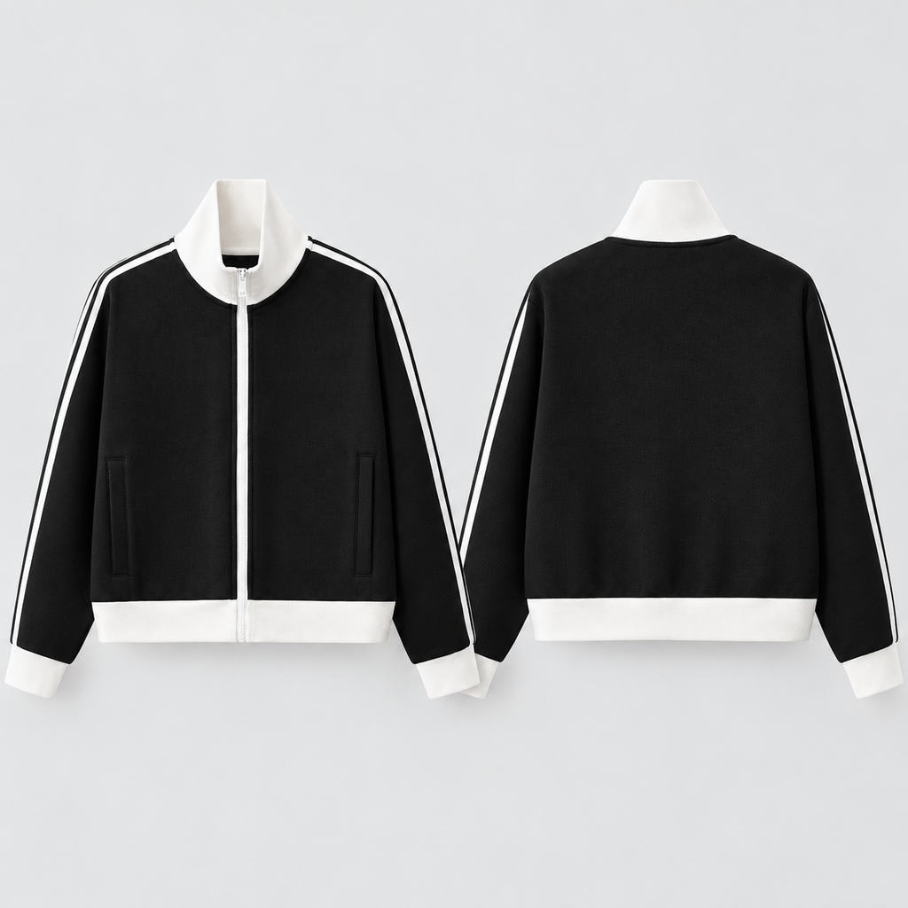 CroppedTrackJacket,Y2KJacket,Y2KFashion,WomensStreetwear,ZipUpJacket,VintageTrackJacket,StripedTrackJacket,FleeceJacket,RetroStreetwear,CroppedJacket,Athleisure,StreetwearFashion,SportyJacket,VintageFashion,CasualOuterwear,SpringFashion,AutumnFashion,WomensFashion
