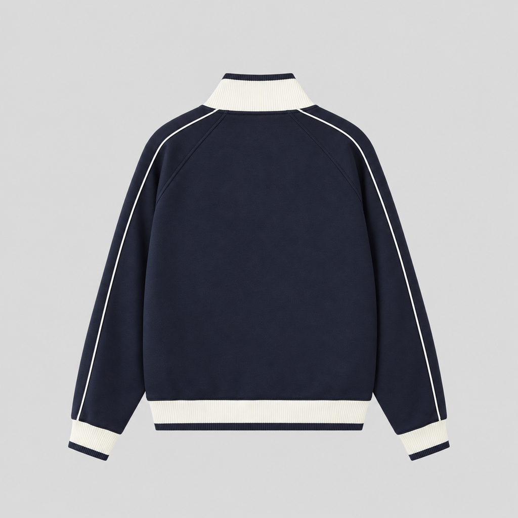 trackjacket,zipupjacket,raglanjacket,colourblockjacket,retrojacket,vintageinspired,y2kfashion,y2kstreetwear,streetwear,unisexfashion,casualjacket,sportystreetwear,athleisure,autumnfashion,winterfashion,heavyweightjacket,380gsm,standcollar,constrasttrim