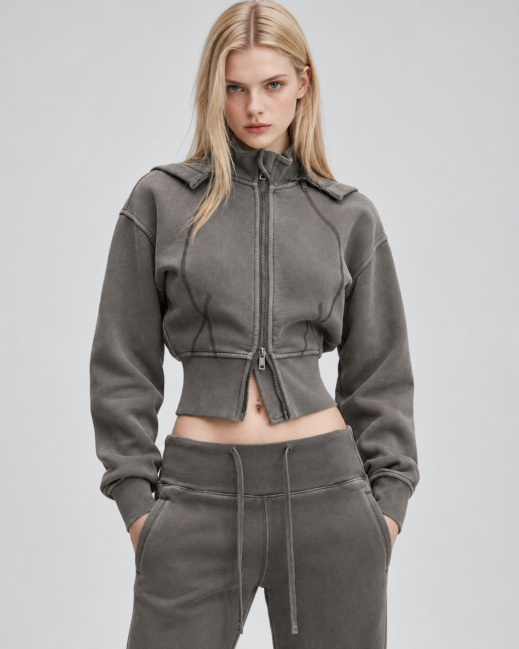 croppedhoodie,zipuphoodie,vintagewashed,charcoalhoodie,washedblack,y2kfashion,y2kstreetwear,womensstreetwear,vintagestreetwear,croppedzipup,fittedhoodie,distressedfashion,fleecehoodie,detachablehood,casualstreetwear,womenshoodie,matchingset,autumnfashion,heavyweighthoodie