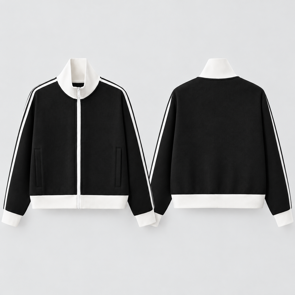 CroppedTrackJacket,Y2KJacket,Y2KFashion,WomensStreetwear,ZipUpJacket,VintageTrackJacket,StripedTrackJacket,FleeceJacket,RetroStreetwear,CroppedJacket,Athleisure,StreetwearFashion,SportyJacket,VintageFashion,CasualOuterwear,SpringFashion,AutumnFashion,WomensFashion