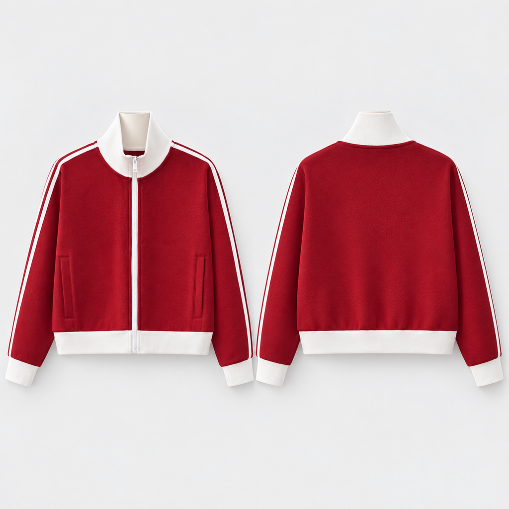 CroppedTrackJacket,Y2KJacket,Y2KFashion,WomensStreetwear,ZipUpJacket,VintageTrackJacket,StripedTrackJacket,FleeceJacket,RetroStreetwear,CroppedJacket,Athleisure,StreetwearFashion,SportyJacket,VintageFashion,CasualOuterwear,SpringFashion,AutumnFashion,WomensFashion