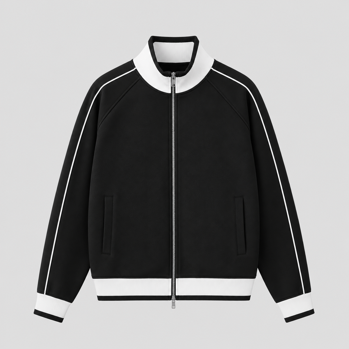 trackjacket,zipupjacket,raglanjacket,colourblockjacket,retrojacket,vintageinspired,y2kfashion,y2kstreetwear,streetwear,unisexfashion,casualjacket,sportystreetwear,athleisure,autumnfashion,winterfashion,heavyweightjacket,380gsm,standcollar,constrasttrim