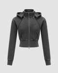 croppedhoodie,zipuphoodie,vintagewashed,charcoalhoodie,washedblack,y2kfashion,y2kstreetwear,womensstreetwear,vintagestreetwear,croppedzipup,fittedhoodie,distressedfashion,fleecehoodie,detachablehood,casualstreetwear,womenshoodie,matchingset,autumnfashion,heavyweighthoodie